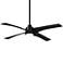 56" Minka Aire Swept Kocoa LED Ceiling Fan with Remote Control