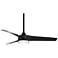 56" Minka Aire Veer Coal LED Smart Ceiling Fan with Remote