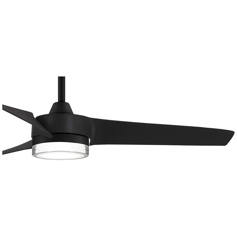 Image 3 56" Minka Aire Veer Coal LED Smart Ceiling Fan with Remote more views