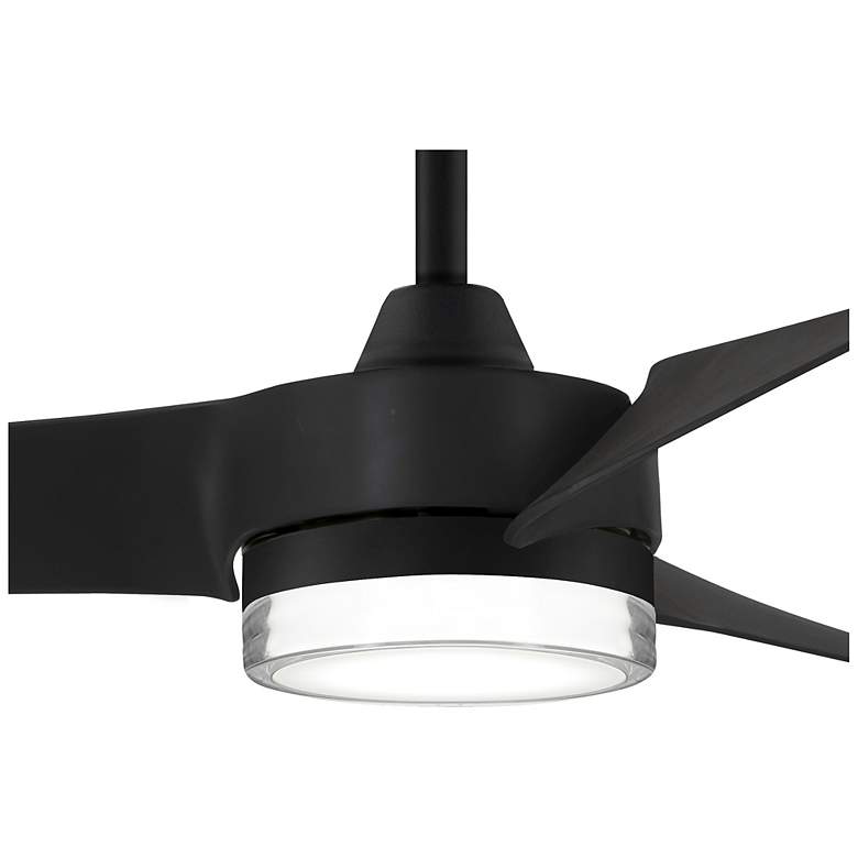 Image 4 56" Minka Aire Veer Coal LED Smart Ceiling Fan with Remote more views