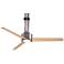 56" Minka Flyte™ Brushed Nickel Ceiling Fan