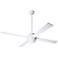 56" Modern Fan Company Gusto White Ceiling Fan