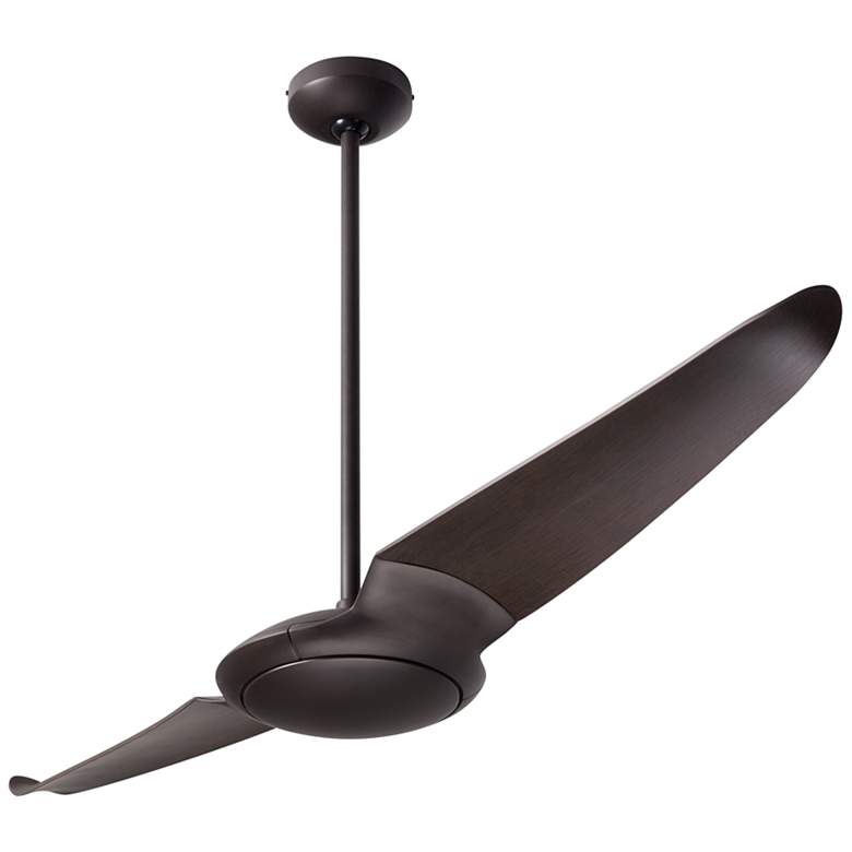 Image 2 56" Modern Fan IC/Air2 Bronze Ebony Damp Rated Ceiling Fan with Remote