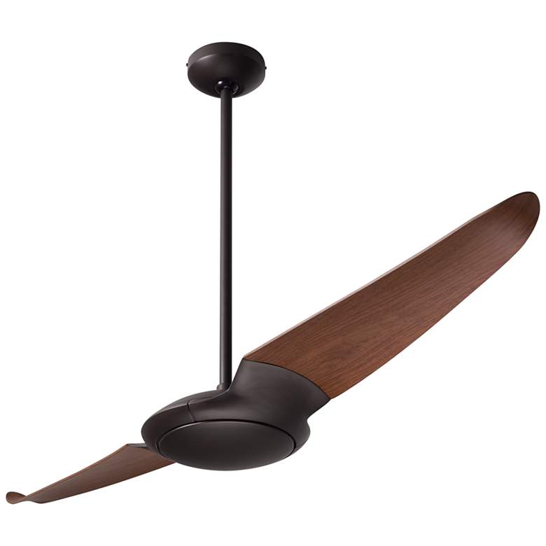 Image 2 56" Modern Fan IC/Air2 DC Bronze Mahogany Damp Rated Fan with Remote