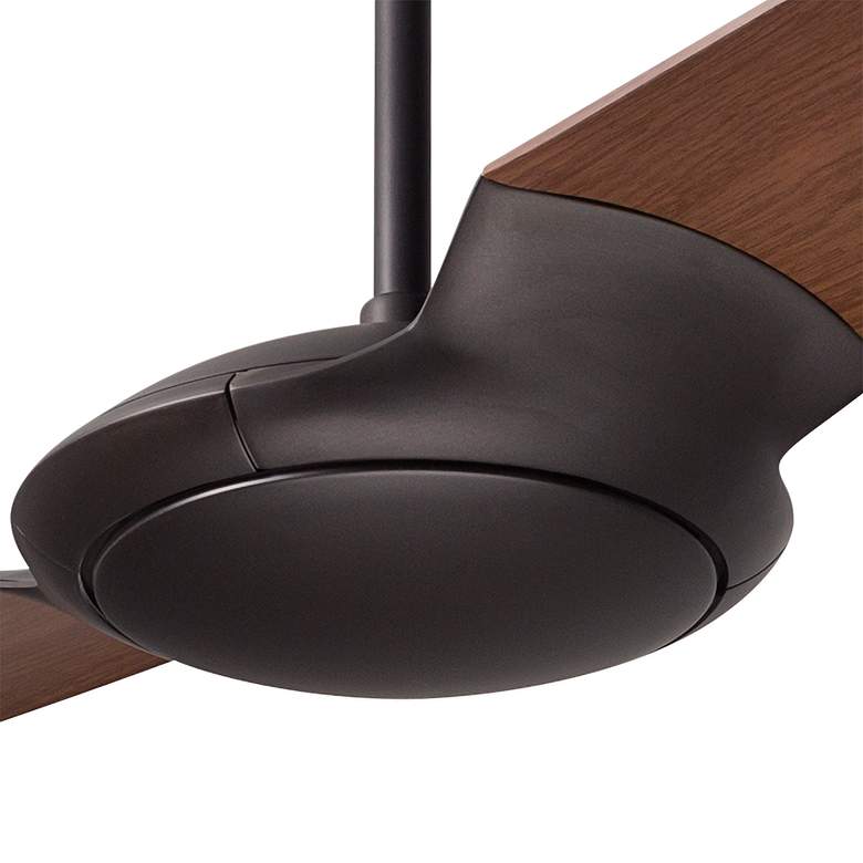 Image 3 56 inch Modern Fan IC/Air2 DC Bronze Mahogany Damp Rated Fan with Remote more views