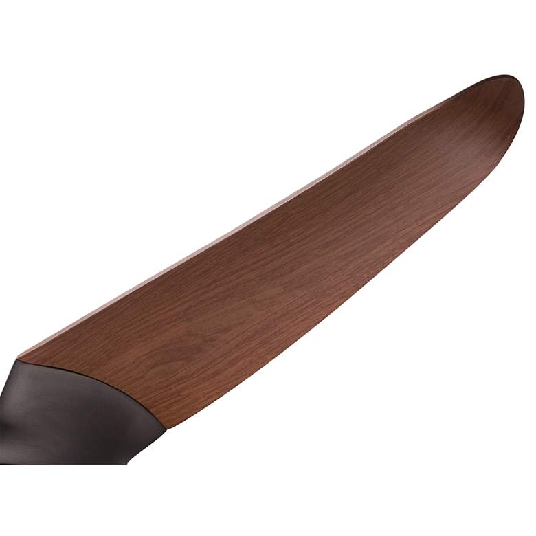 Image 4 56" Modern Fan IC/Air2 DC Bronze Mahogany Damp Rated Fan with Remote more views