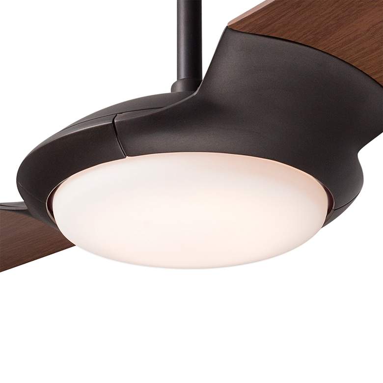 Image 3 56" Modern Fan IC/Air2 DC Bronze Mahogany LED Ceiling Fan with Remote more views