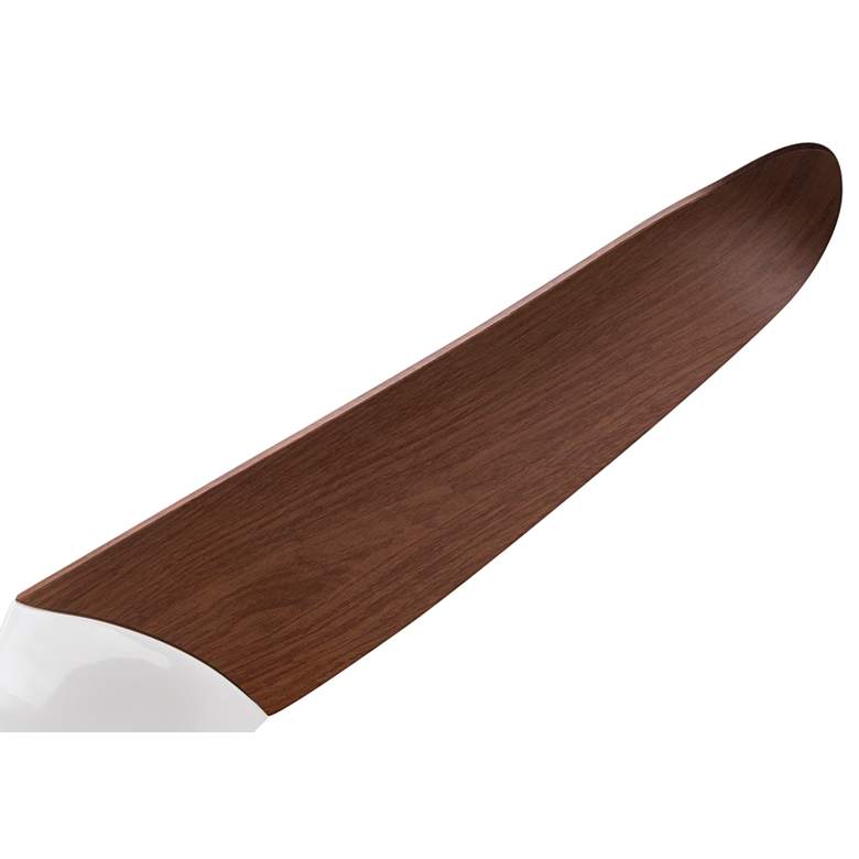 Image 4 56" Modern Fan IC/Air2 DC Gloss White Mahogany Ceiling Fan with Remote more views