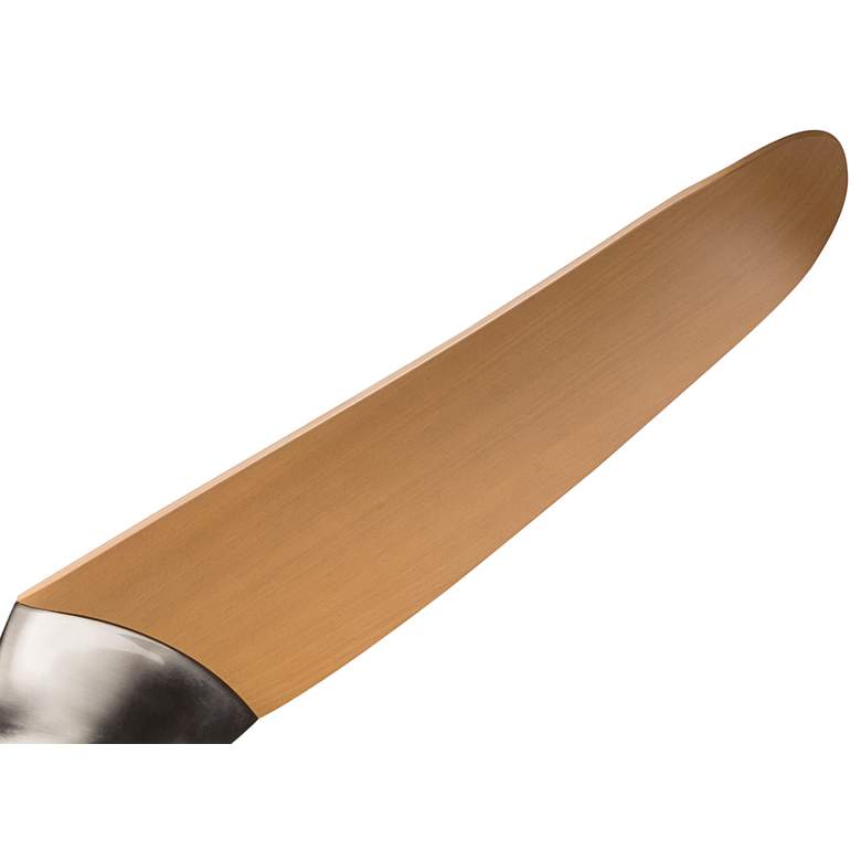 Image 4 56" Modern Fan IC/Air2 DC Nickel Maple Ceiling Fan with Remote more views