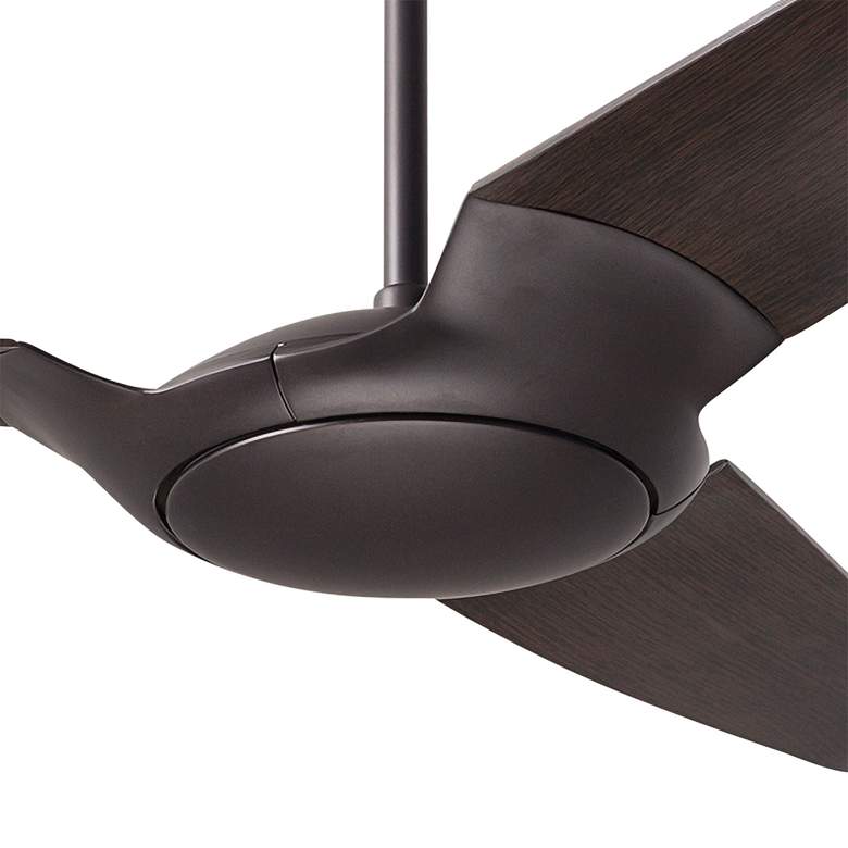 Image 3 56" Modern Fan IC/Air3 Bronze Ebony Damp Rated Ceiling Fan with Remote more views