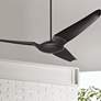 56" Modern Fan IC/Air3 DC Bronze Damp Rated Ceiling Fan with Remote