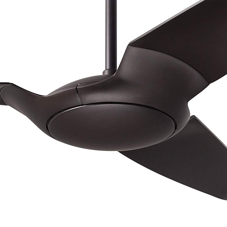 Image 3 56" Modern Fan IC/Air3 DC Bronze Damp Rated Ceiling Fan with Remote more views