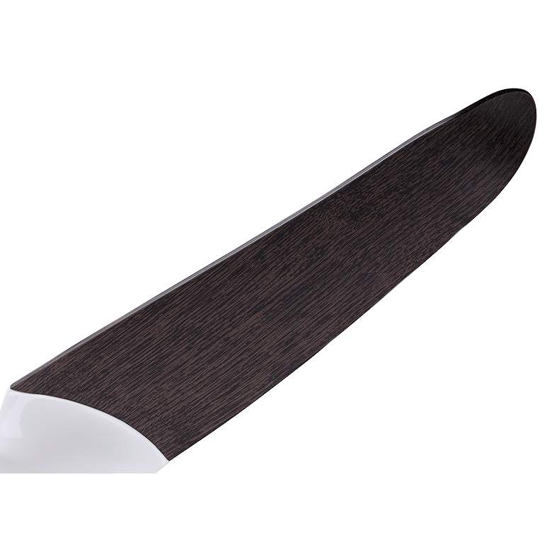 Image 4 56" Modern Fan IC/Air3 DC Gloss White Ebony LED Fan with Remote more views