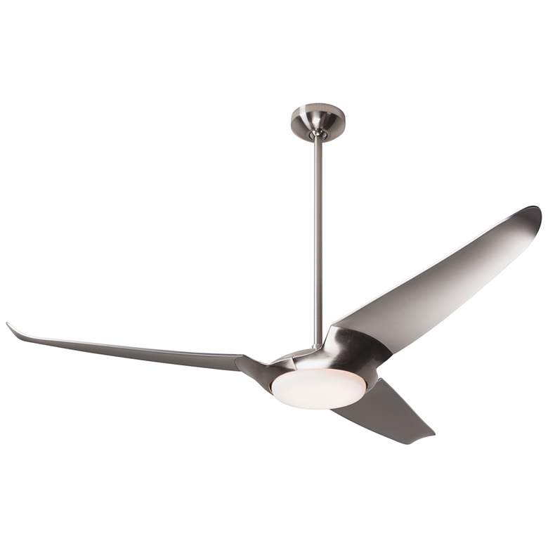 Image 2 56 inch Modern Fan IC/Air3 DC Nickel LED Modern Ceiling Fan with Remote