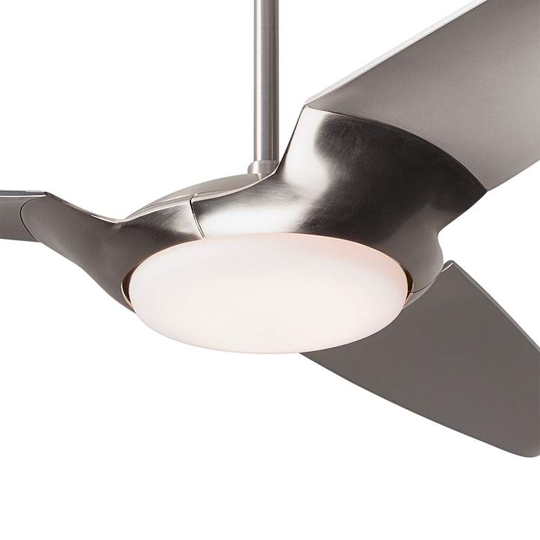Image 3 56" Modern Fan IC/Air3 DC Nickel LED Modern Ceiling Fan with Remote more views