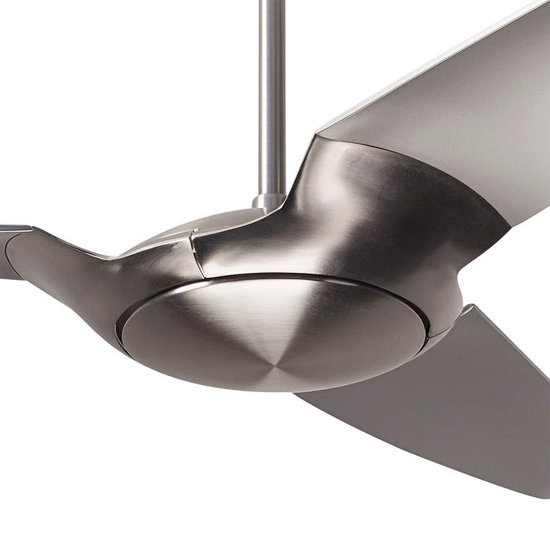 Image 3 56" Modern Fan IC/Air3 DC Nickel Modern Ceiling Fan with Remote more views