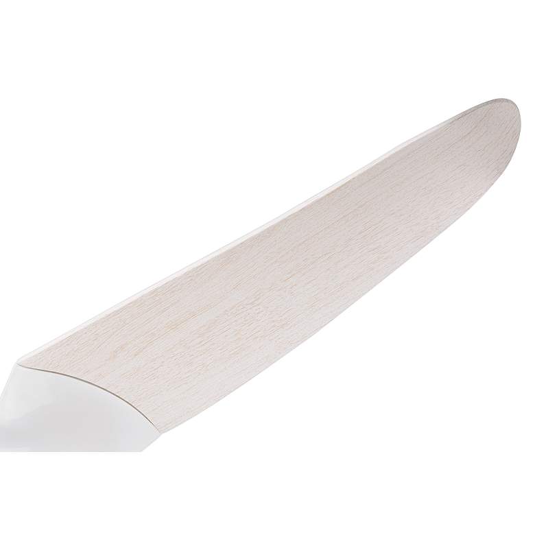 Image 4 56" Modern Fan IC/Air3 DC Whitewash Damp Rated Ceiling Fan with Remote more views