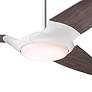 56" Modern Fan IC/Air3 White and Graywash LED Ceiling Fan with Remote