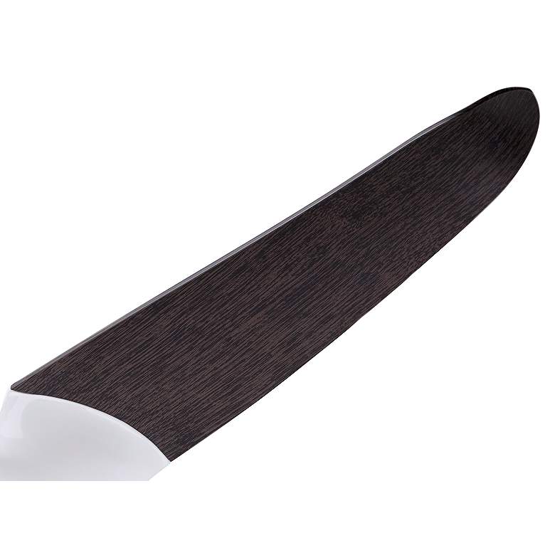 Image 4 56" Modern Fan IC/Air3 White Ebony Damp Rated Ceiling Fan with Remote more views
