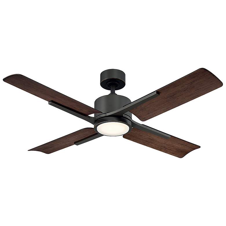 Image 2 56 inch Modern Forms Cervantes Bronze LED Wet Smart Ceiling Fan