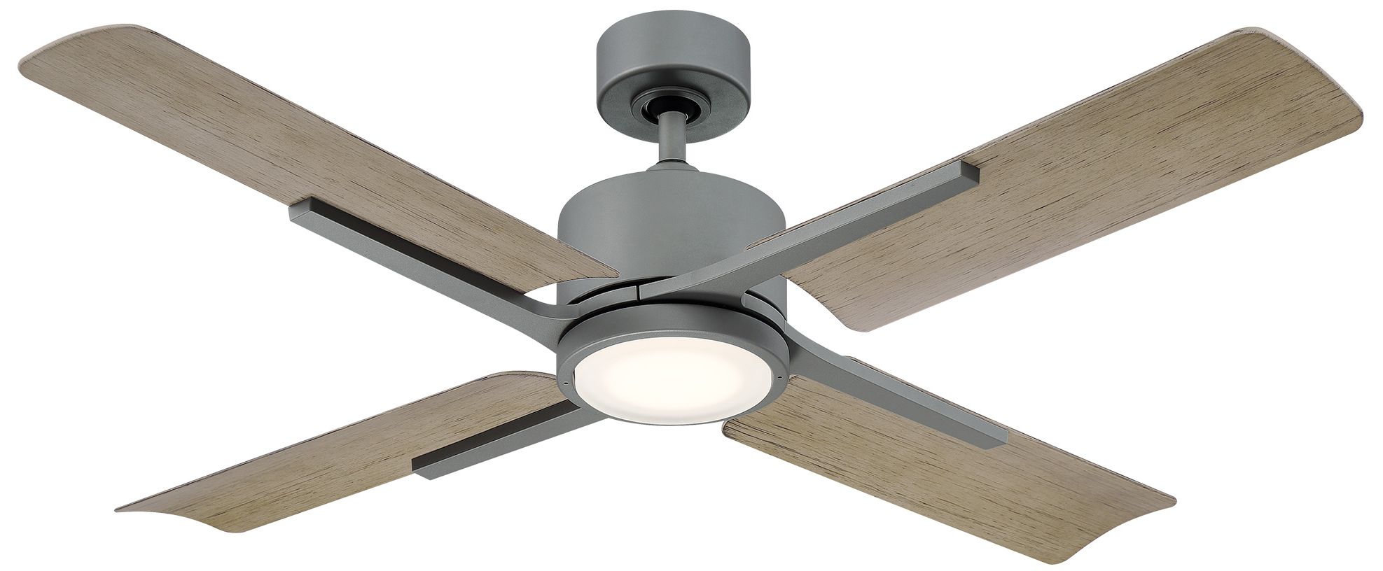 Image 2 56" Modern Forms Cervantes LED Graphite 4-Blade Smart Fan Made to Orde