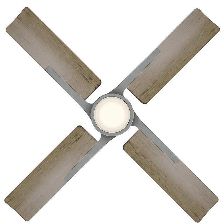 Image 6 56" Modern Forms Cervantes LED Wet Rated Graphite 4-Blade Smart Fan more views