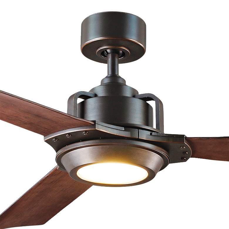 Image 2 56" Modern Forms Osprey Bronze LED Smart Ceiling Fan more views