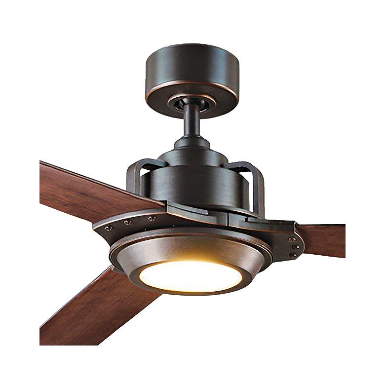 Image 3 56 inch Modern Forms Osprey Bronze Wet LED Smart Ceiling Fan more views
