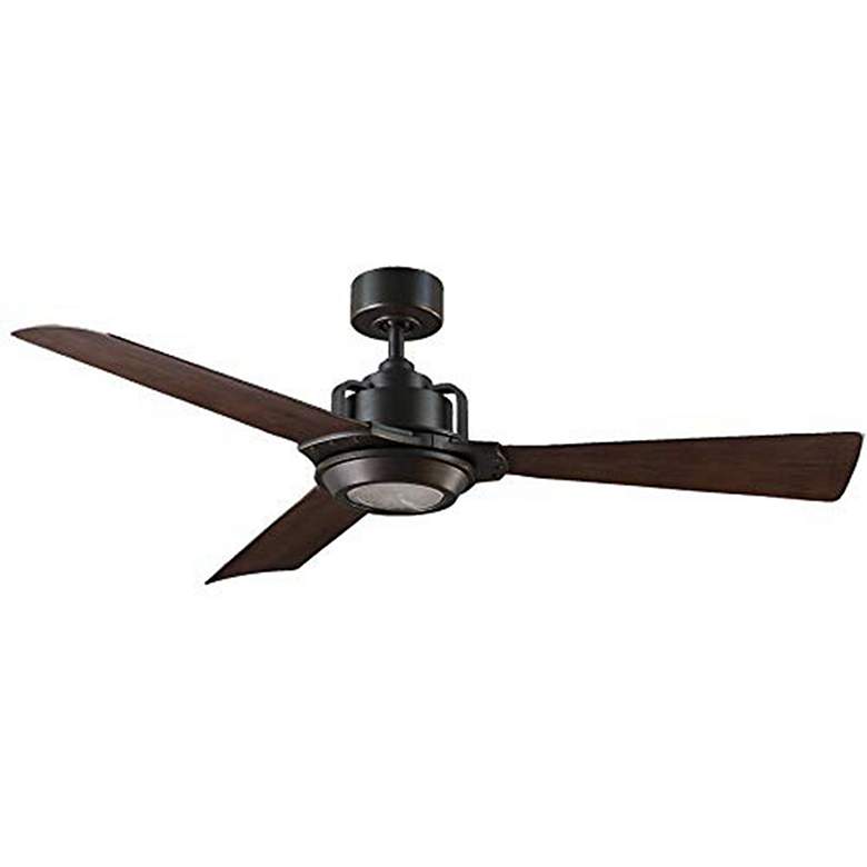 Image 4 56" Modern Forms Osprey Bronze Wet LED Smart Ceiling Fan more views