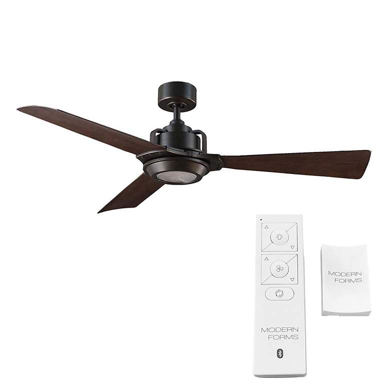 Image 6 56" Modern Forms Osprey Bronze Wet LED Smart Ceiling Fan more views