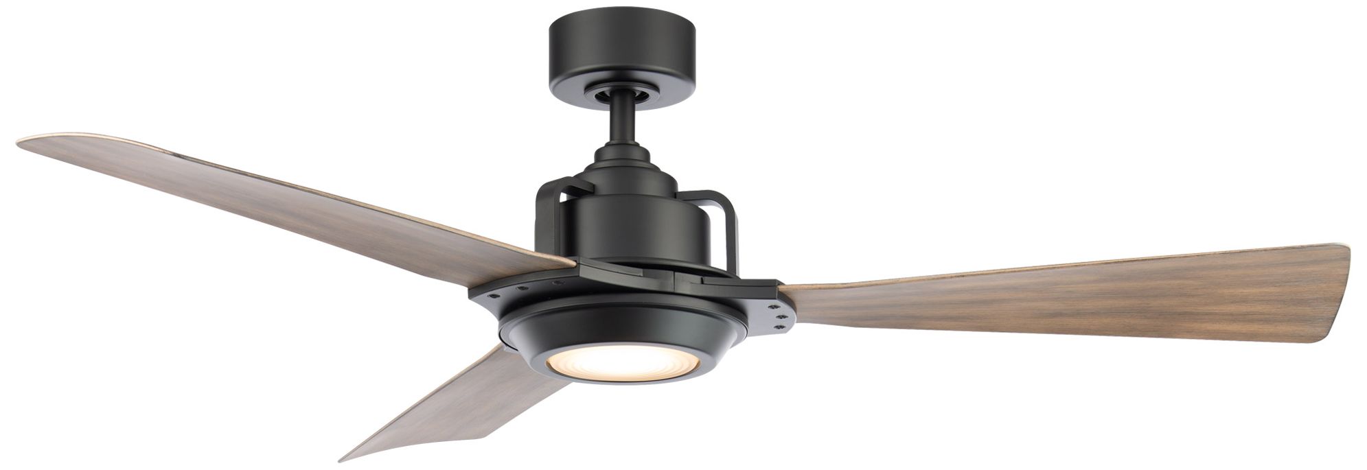 56" Modern Forms Osprey Matte Black LED Smart Ceiling Fan