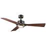 1_56" Osprey Oil-Rubbed Bronze and Dark Walnut LED Ceiling Fan