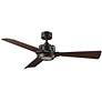 3_56" Osprey Oil-Rubbed Bronze and Dark Walnut LED Ceiling Fan more views