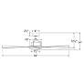 4_56" Osprey Oil-Rubbed Bronze and Dark Walnut LED Ceiling Fan more views