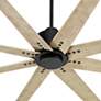 3_56" Oxygen Fleet Black and Gray Outdoor Ceiling Fan with Remote more views