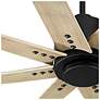 4_56" Oxygen Fleet Black and Gray Outdoor Ceiling Fan with Remote more views