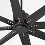 3_56" Oxygen Fleet Black Outdoor Ceiling Fan with Remote more views