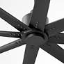 5_56" Oxygen Fleet Black Outdoor Ceiling Fan with Remote more views