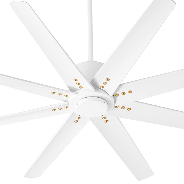 Image 2 56" Oxygen Fleet White Outdoor Ceiling Fan with Remote more views