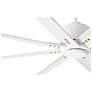 5_56" Oxygen Fleet White Outdoor Ceiling Fan with Remote more views