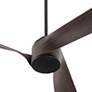 2_56" Oxygen Heyday Black Damp Rated Smart CCT LED Ceiling Fan more views