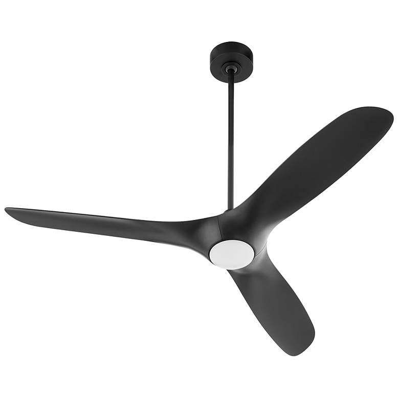 Image 2 56" Oxygen Province Black Damp Rated Smart Ceiling Fan more views