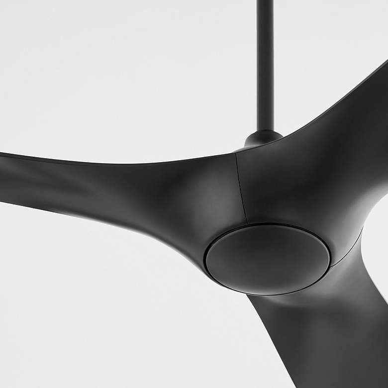 Image 5 56" Oxygen Province Black Damp Rated Smart Ceiling Fan more views