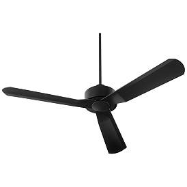 Image1 of 56" Oxygen Solis Black Outdoor Ceiling Fan with Wall Control