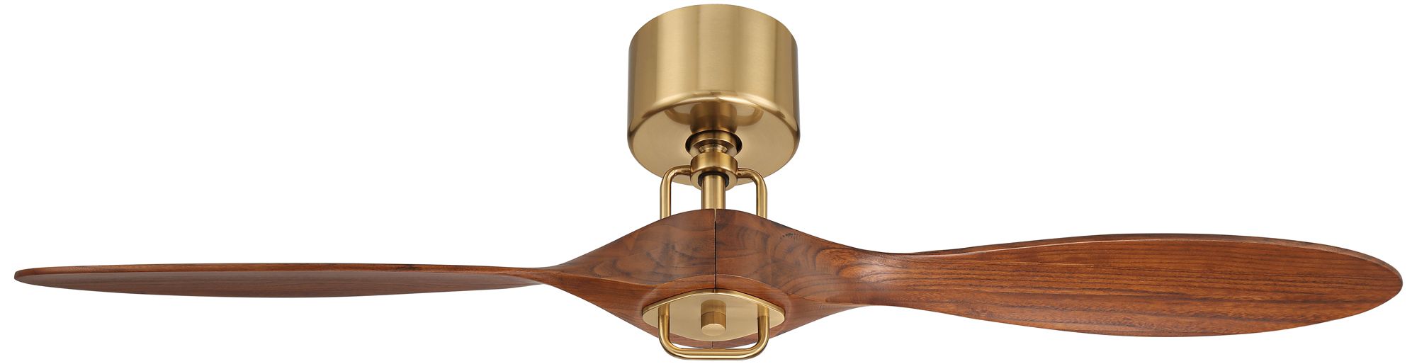 Watch A Video About the Casa Vieja Longbow Brass and Walnut Indoor Outdoor Ceiling Fan