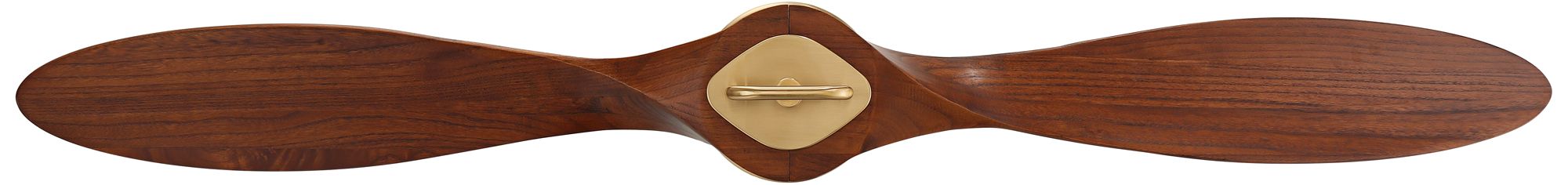 Watch A Video About the Casa Vieja Longbow Brass and Walnut Indoor Outdoor Ceiling Fan
