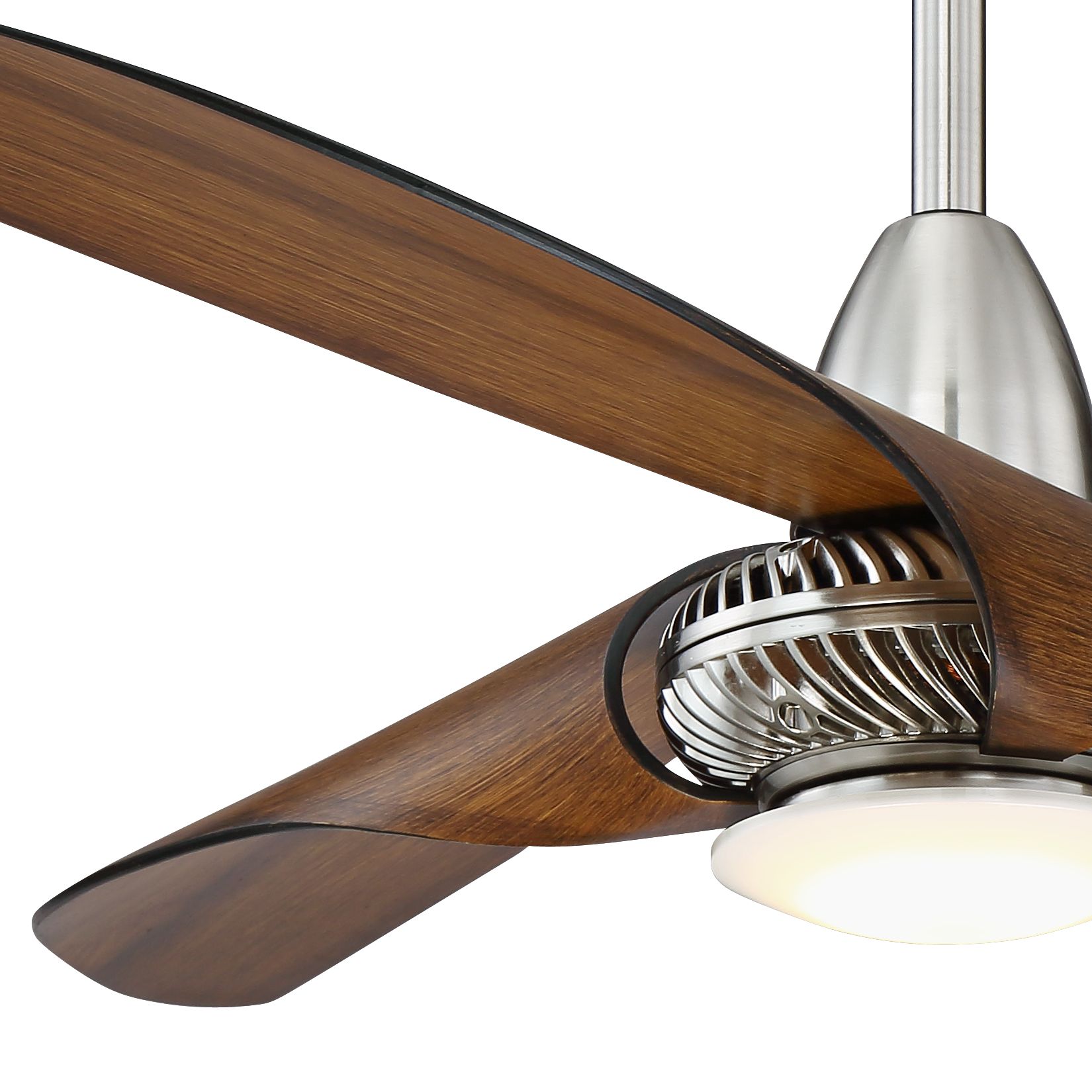 56" Sleuth Kona Brushed Nickel LED Ceiling Fan by Casa Vieja 90N61