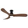 2_56" Swell Flush Illuminated Matte Black LED Ceiling Fan more views