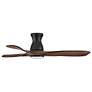 5_56" Swell Flush Illuminated Matte Black LED Ceiling Fan more views