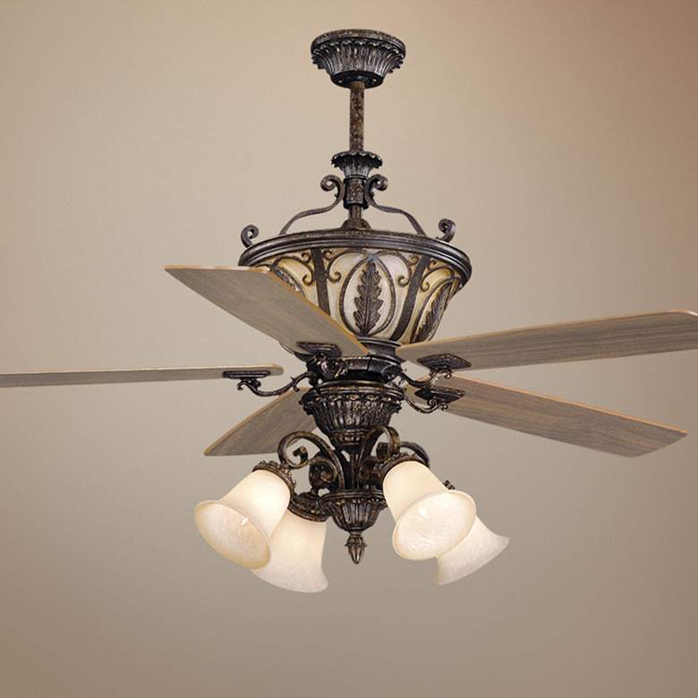Image 1 56 inch Vaxcel Dynasty Forum Patina Ceiling Fan